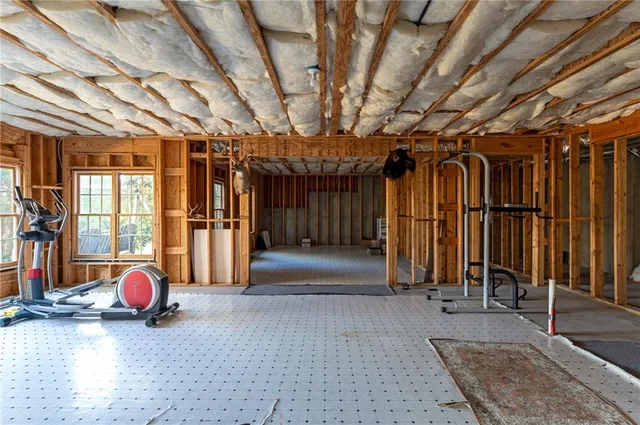 a view of car parked in front of house