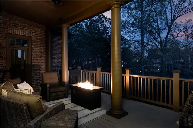 a picture of a bench in a white wall