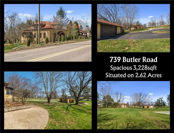 $425,000 | 739 Butler Road, Kittanning, PA 16201
