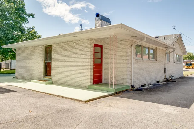 a view of outdoor space and yard