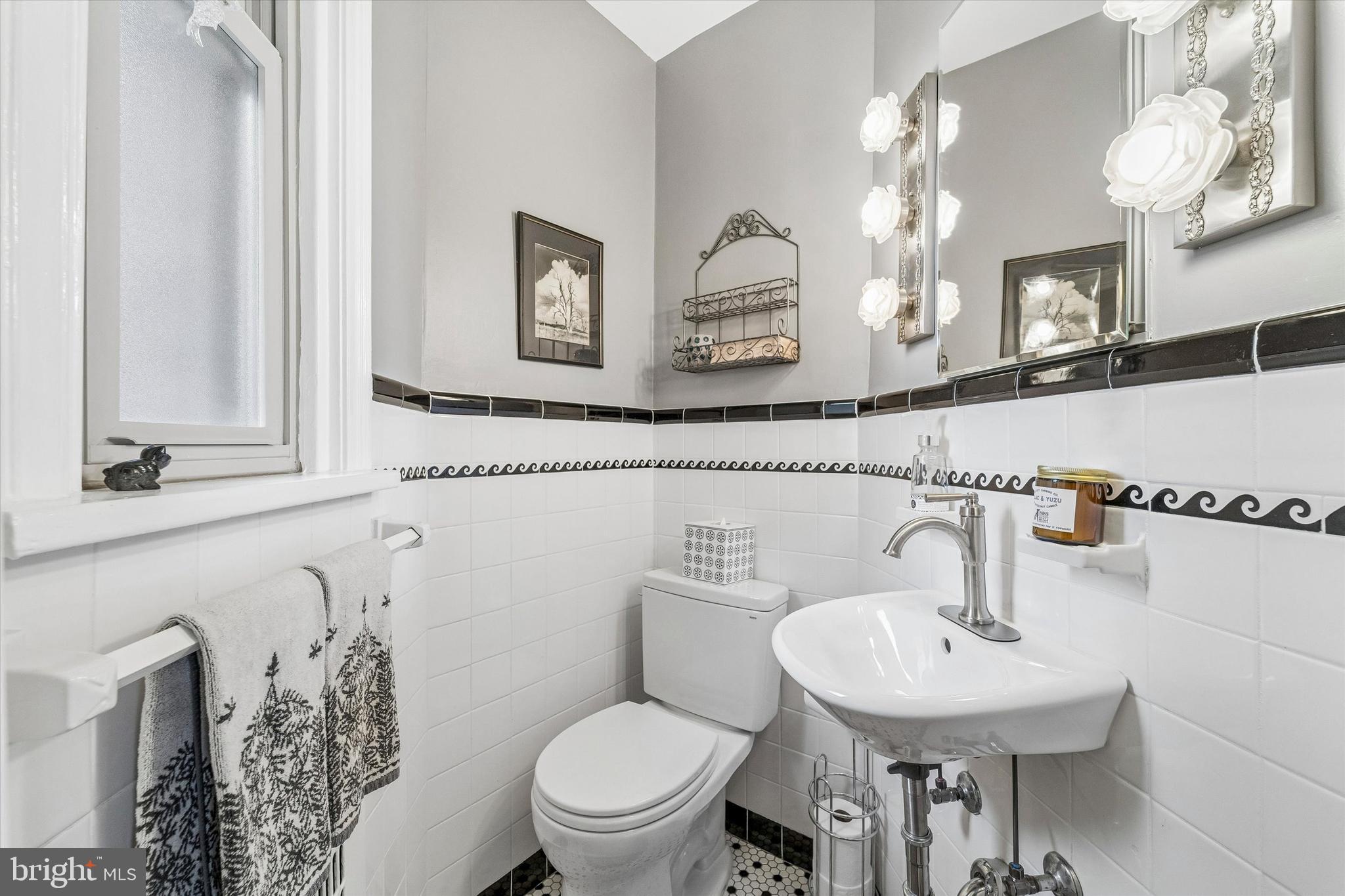 8331 High School Road Elkins Park, PA 19027 - Photo 13 of 42 Main level powder room