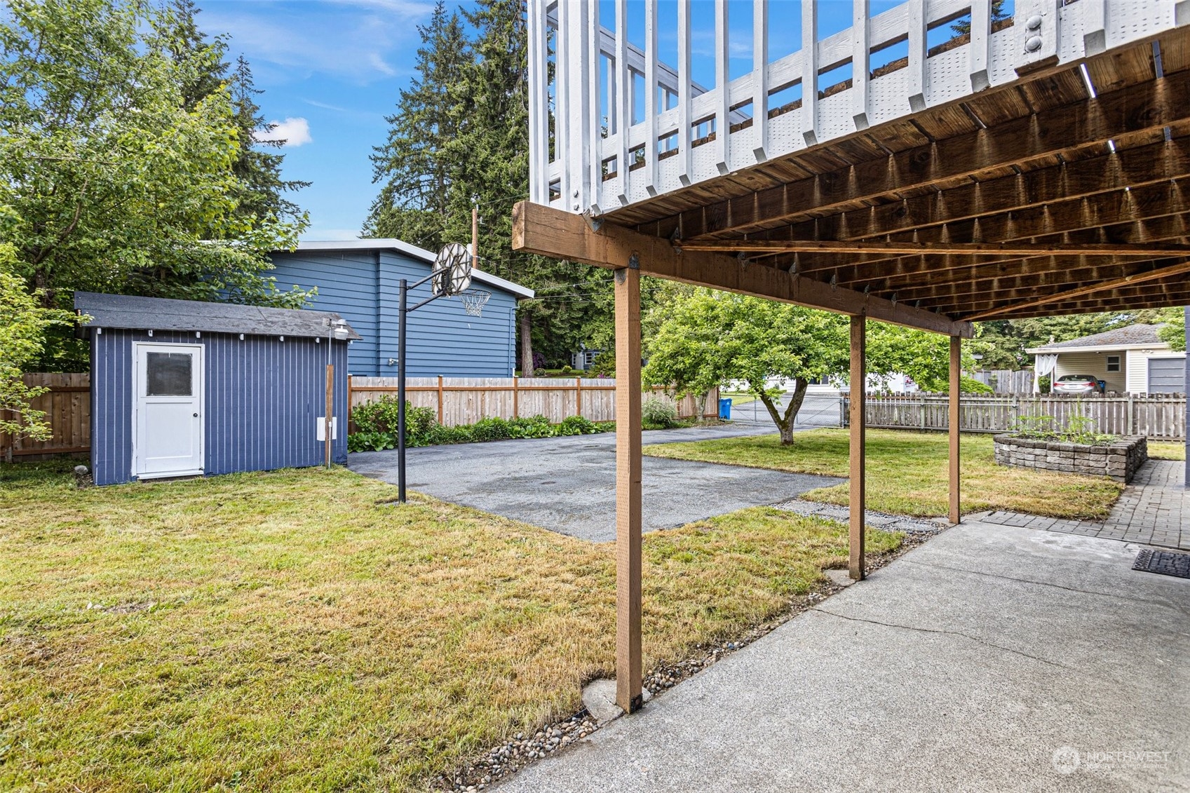 331 North 200th Street Shoreline, WA 98133 - Photo 24 of 28 a view of a backyard