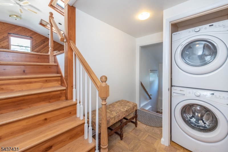20 Wanaque Road West Milford, NJ 07421 - Photo 15 of 31 a view of a hallway with washer and dryer