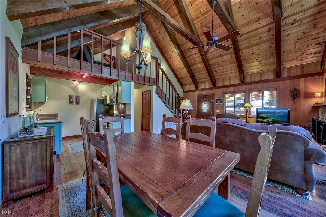 973 Apollo Way Incline Village, NV 89451 - Photo 11 of 35 a dining room with furniture and wooden floor