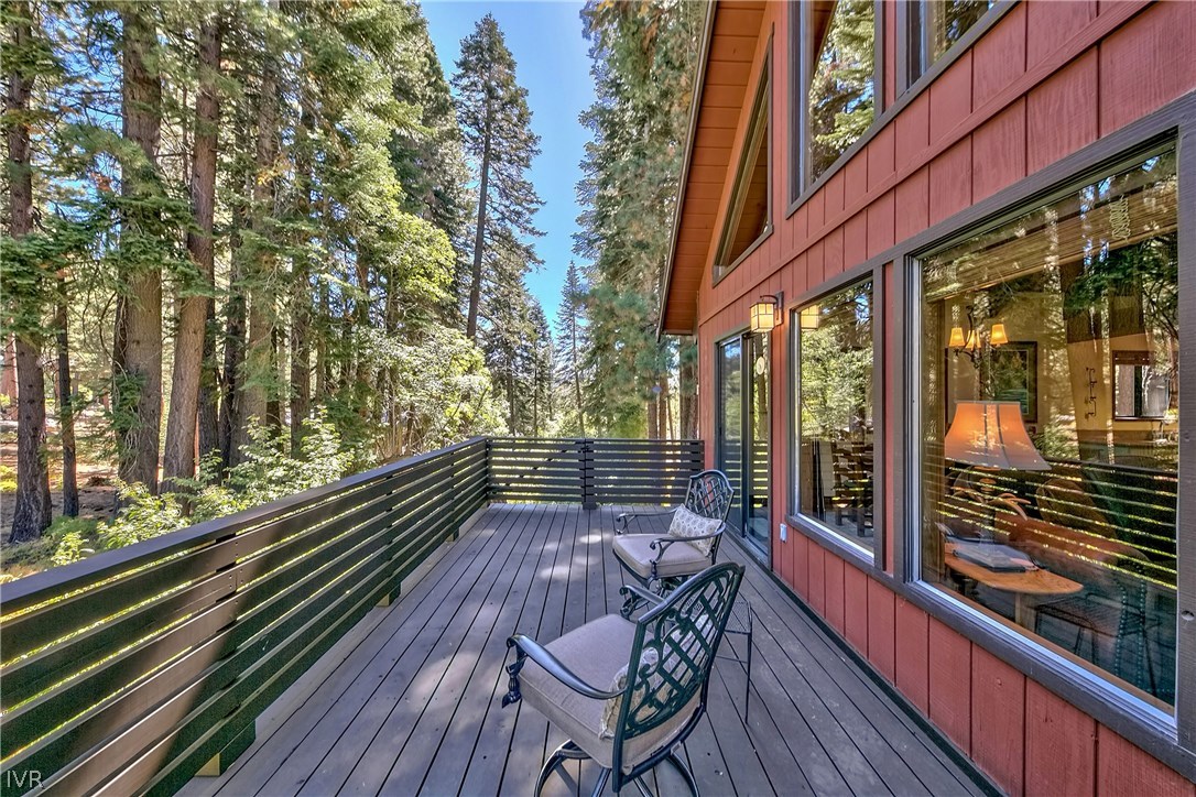 973 Apollo Way Incline Village, NV 89451 - Photo 4 of 35 a view of balcony with wooden floor and fence