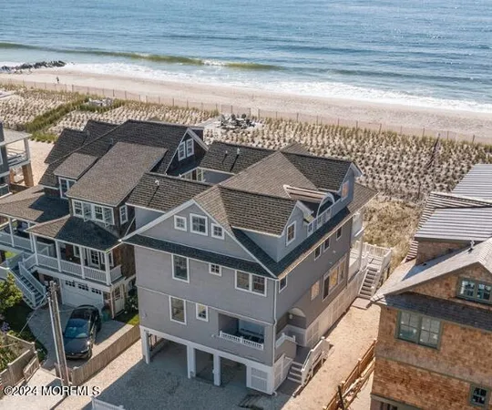 a view of a house with a ocean view