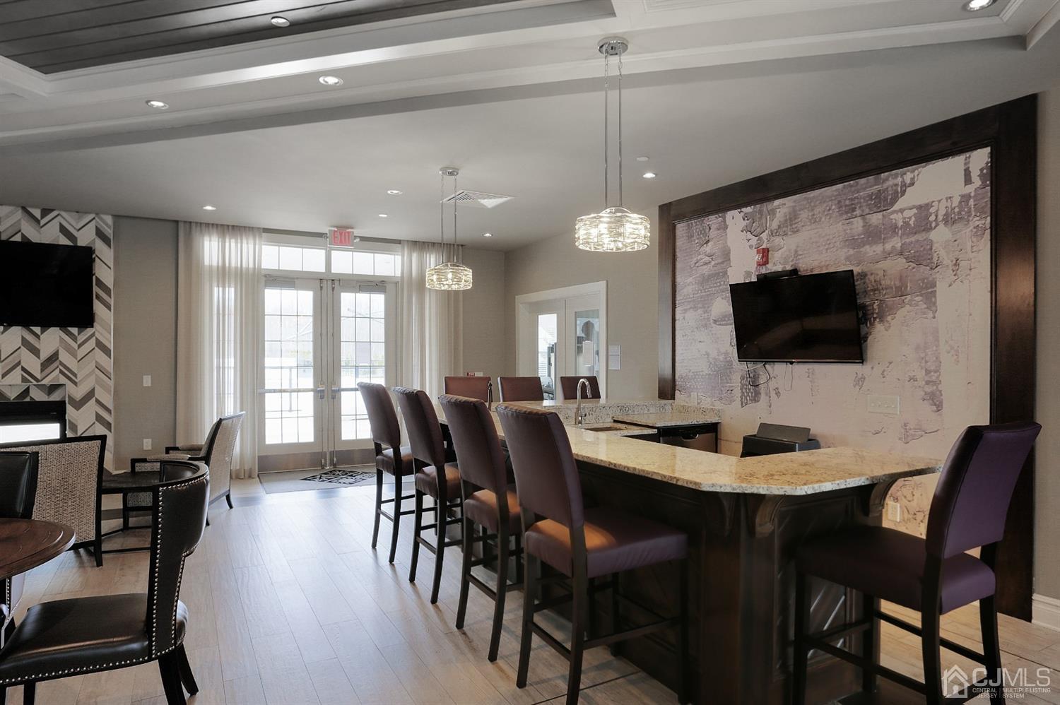 28 Harvest Ridge Road Howell, NJ 07731 - Photo 24 of 27 The bar at the clubhouse.