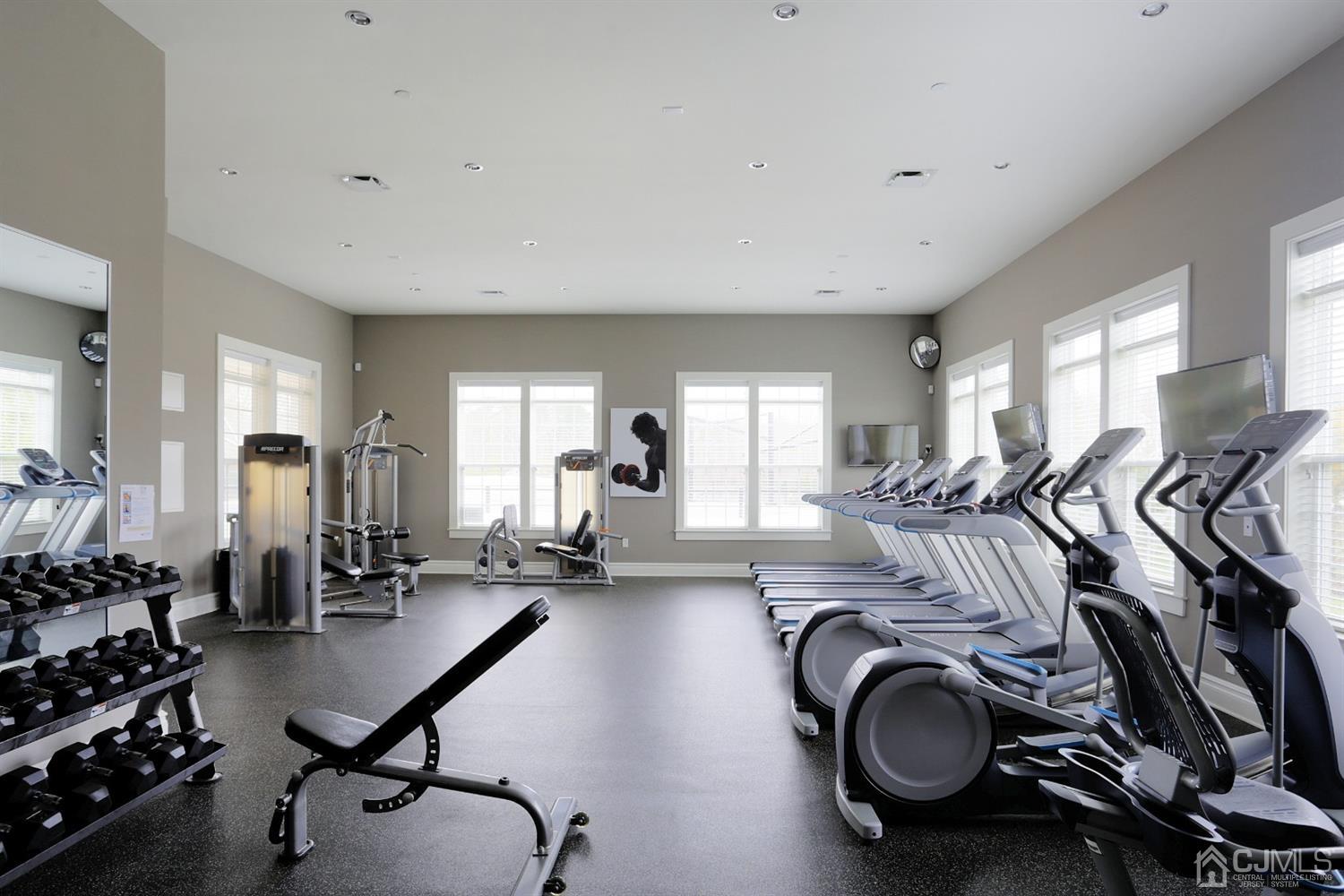 28 Harvest Ridge Road Howell, NJ 07731 - Photo 26 of 27 The gym is well equipped.