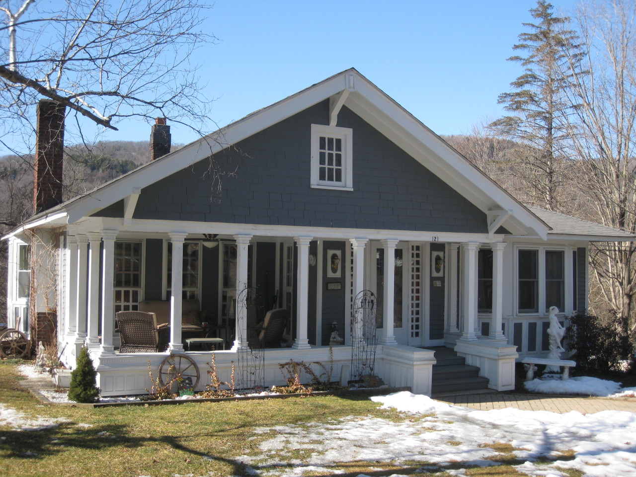 121 Prospect Street Chester, MA 01011 - Photo 1 of 16 a front view of house with yard