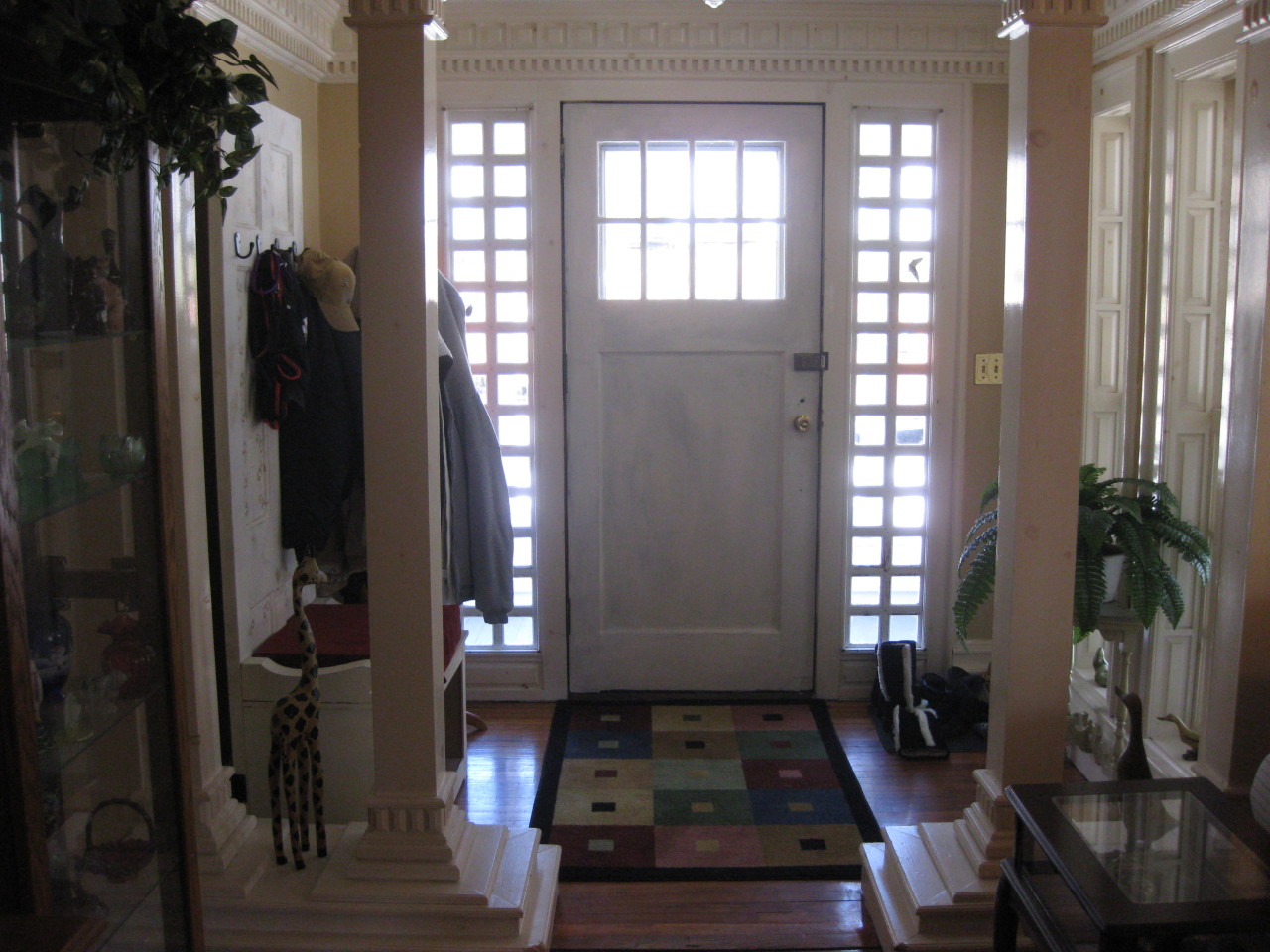 121 Prospect Street Chester, MA 01011 - Photo 3 of 16 a living room with furniture and a potted plant