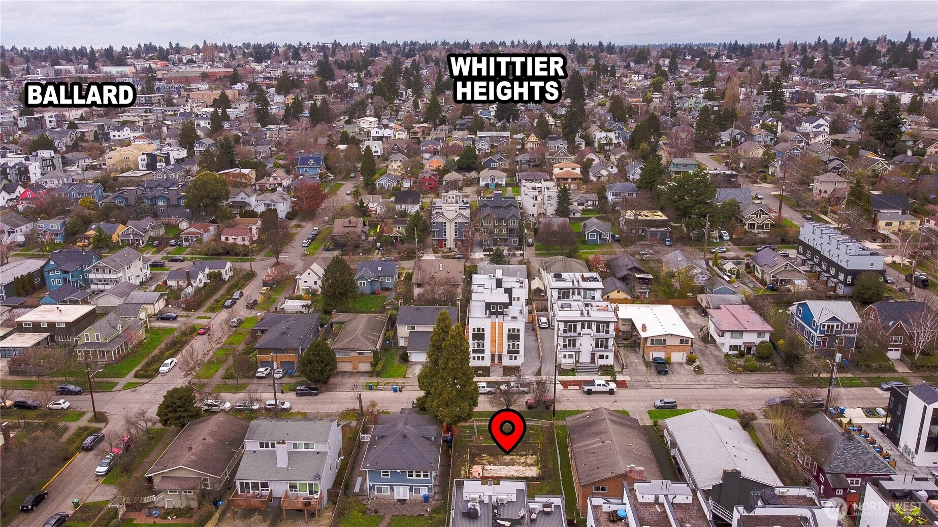 927 Northwest 57th Street Seattle, WA 98107 - Photo 11 of 12 an aerial view of a city