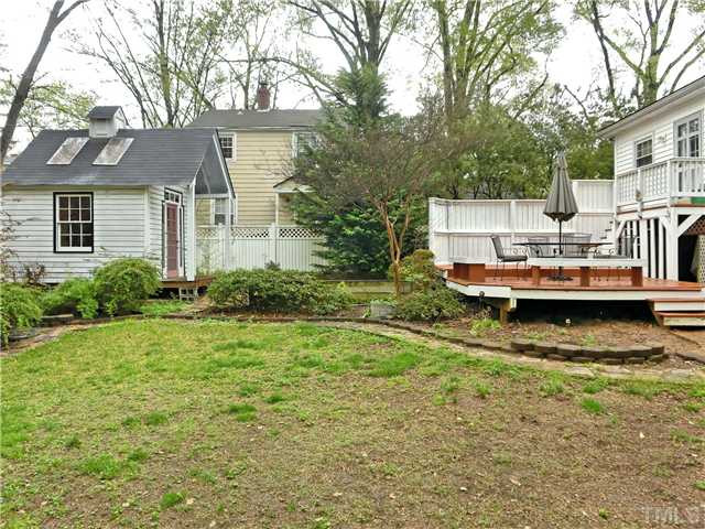 3606 Clark Avenue Raleigh, NC 27607 - Photo 22 of 25 Back Yard