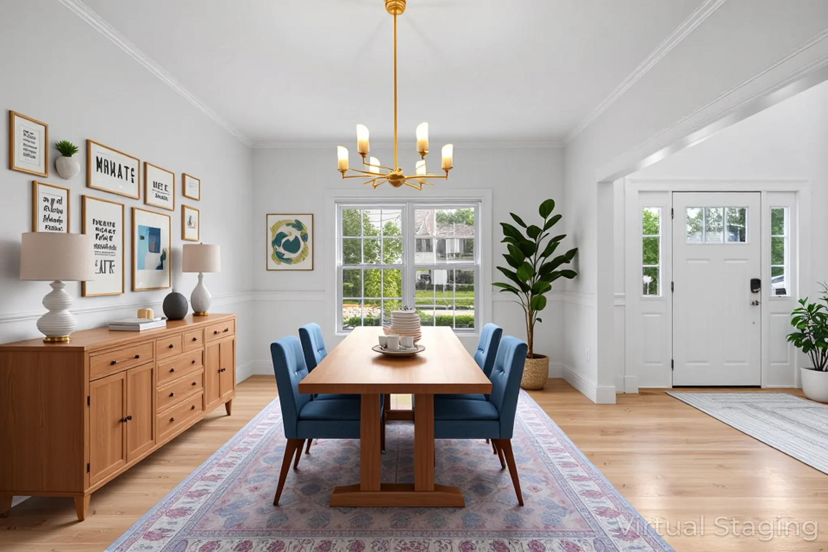 662 Waterbury Avenue Gurnee, IL 60031 - Photo 5 of 51 a dining room with furniture window and wooden floor