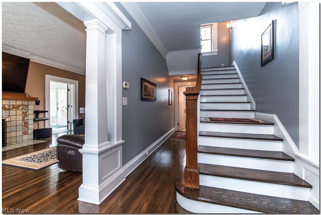 2825 Coventry Road Cleveland, OH 44120 - Photo 18 of 35 Staircase to the 2nd Floor