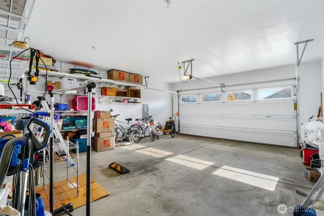 a view of a storage in a room