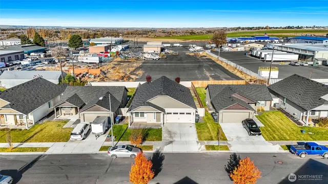 a bird view of a building