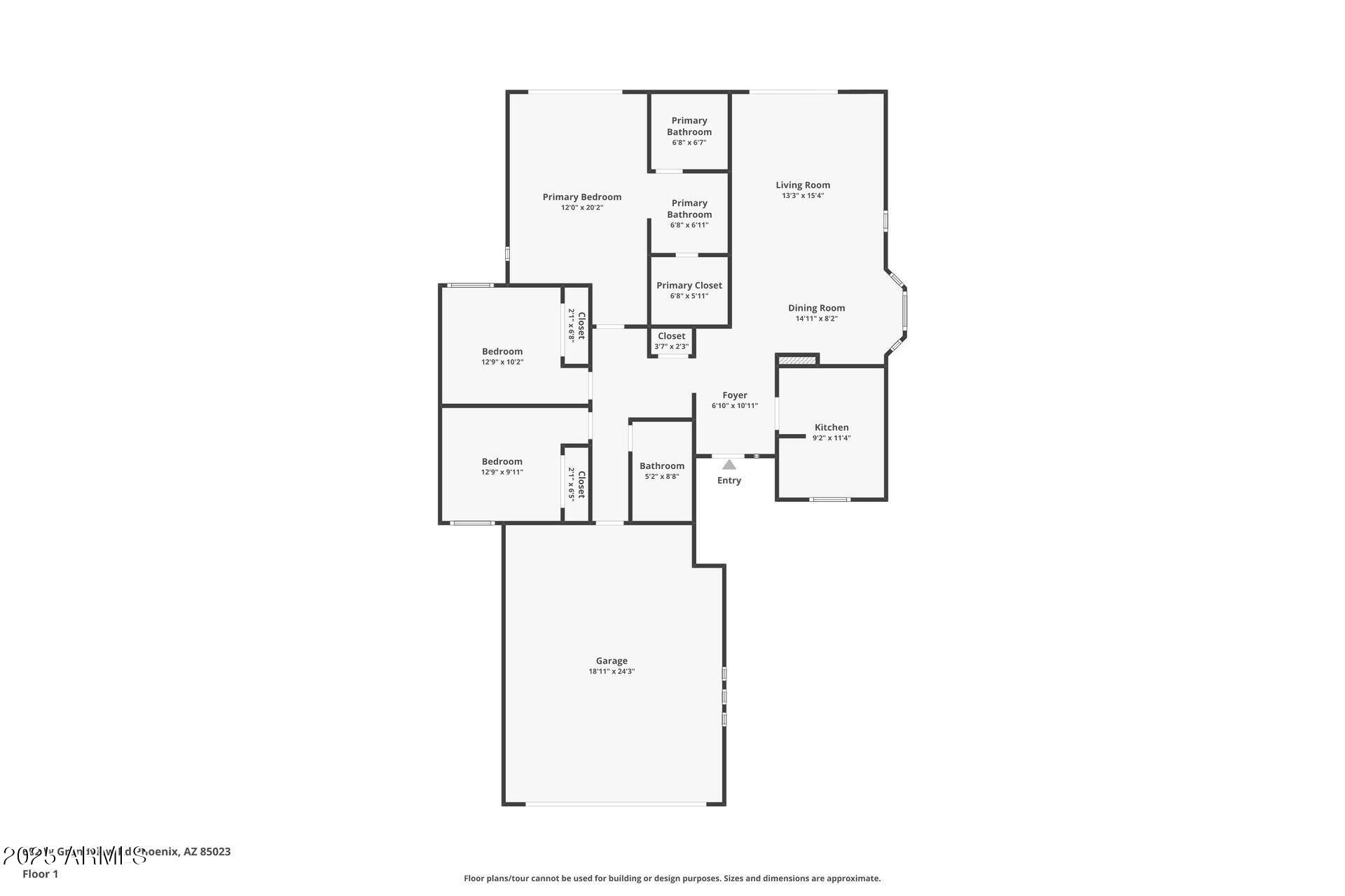 602 West Grandview Road Phoenix, AZ 85023 - Photo 26 of 26 001-photo-floor-plan-14302530