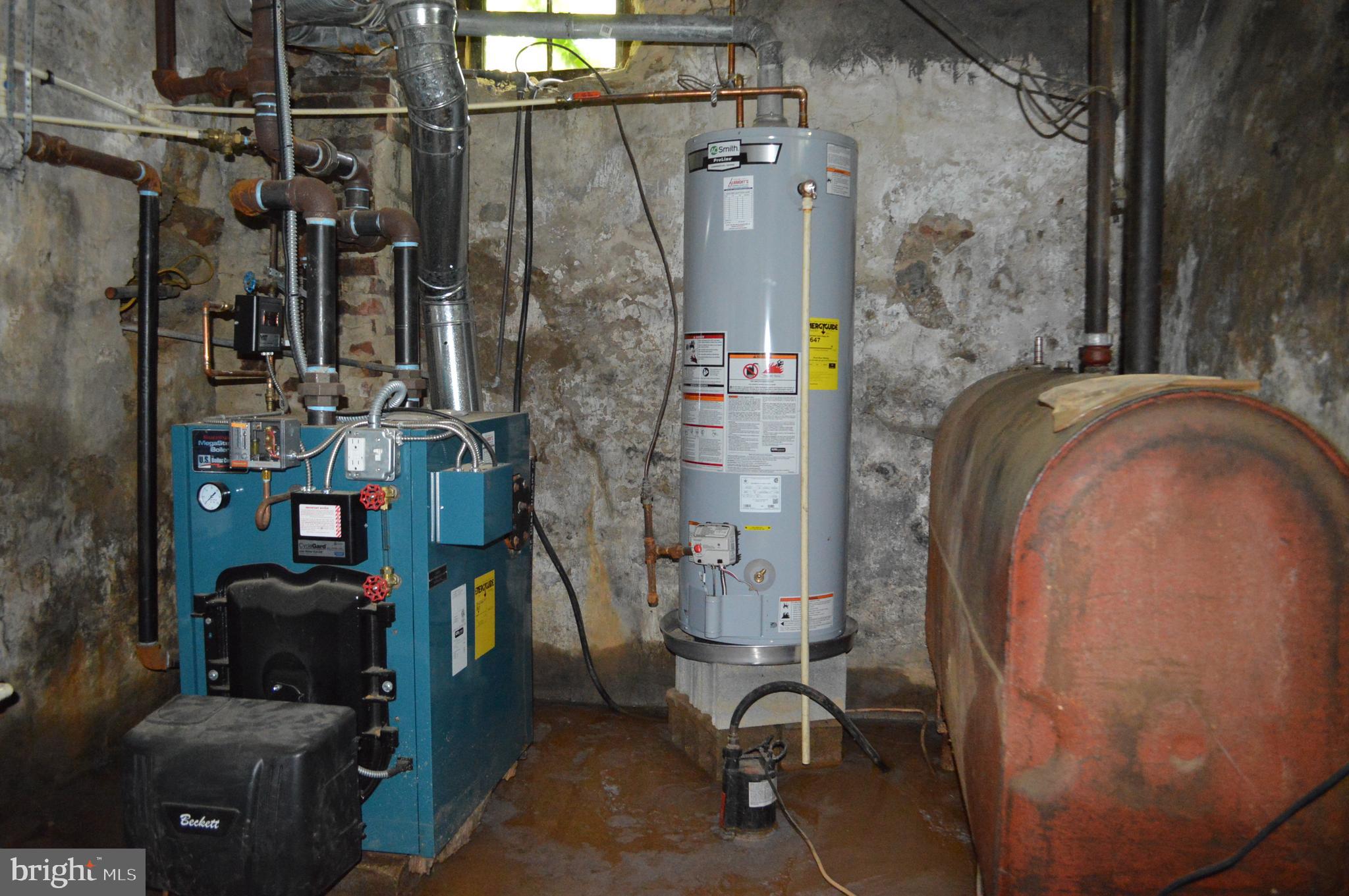 3903 Street Road Street, MD 21154 - Photo 34 of 50 Oil fired boiler, tank & water heater (propane)
