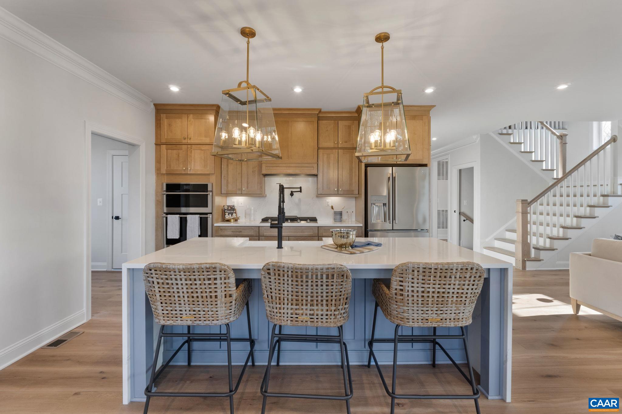 35 Mary Jackson Court Charlottesville, VA 22902 - Photo 19 of 56 a dining room filled chandelier and wooden floor