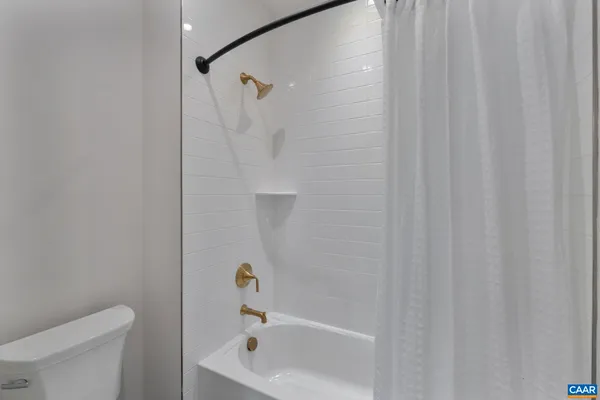 a view of small space with racks on the wall