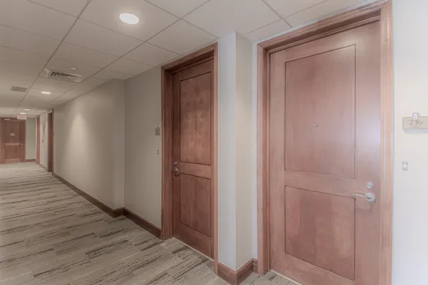 a swimming pool with an outdoor space