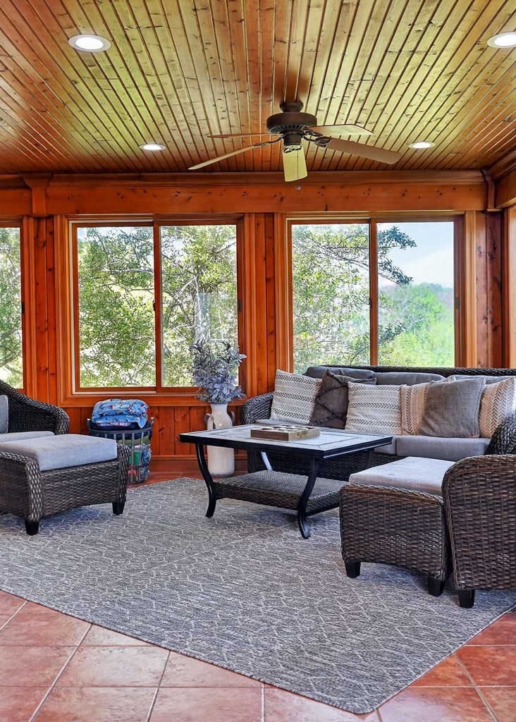 4671 Bunker Hill Road Cookeville, TN 38506 - Photo 16 of 87 a living room with furniture and a large window