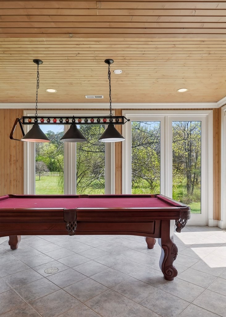 4671 Bunker Hill Road Cookeville, TN 38506 - Photo 58 of 87 a room with pool table and windows