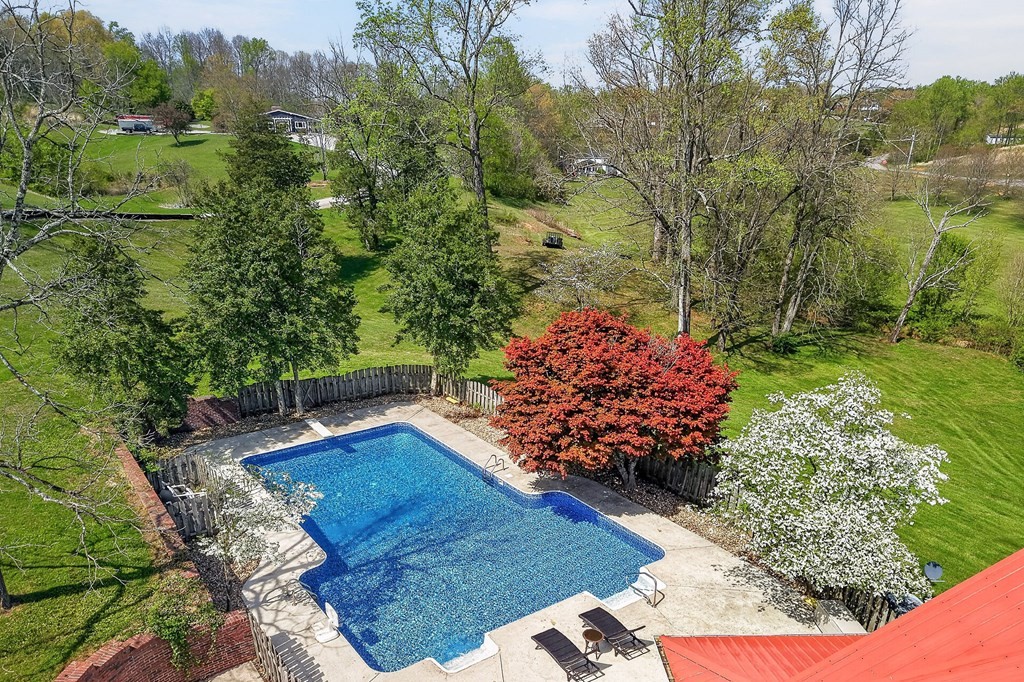 4671 Bunker Hill Road Cookeville, TN 38506 - Photo 69 of 87 a view of a backyard with plants