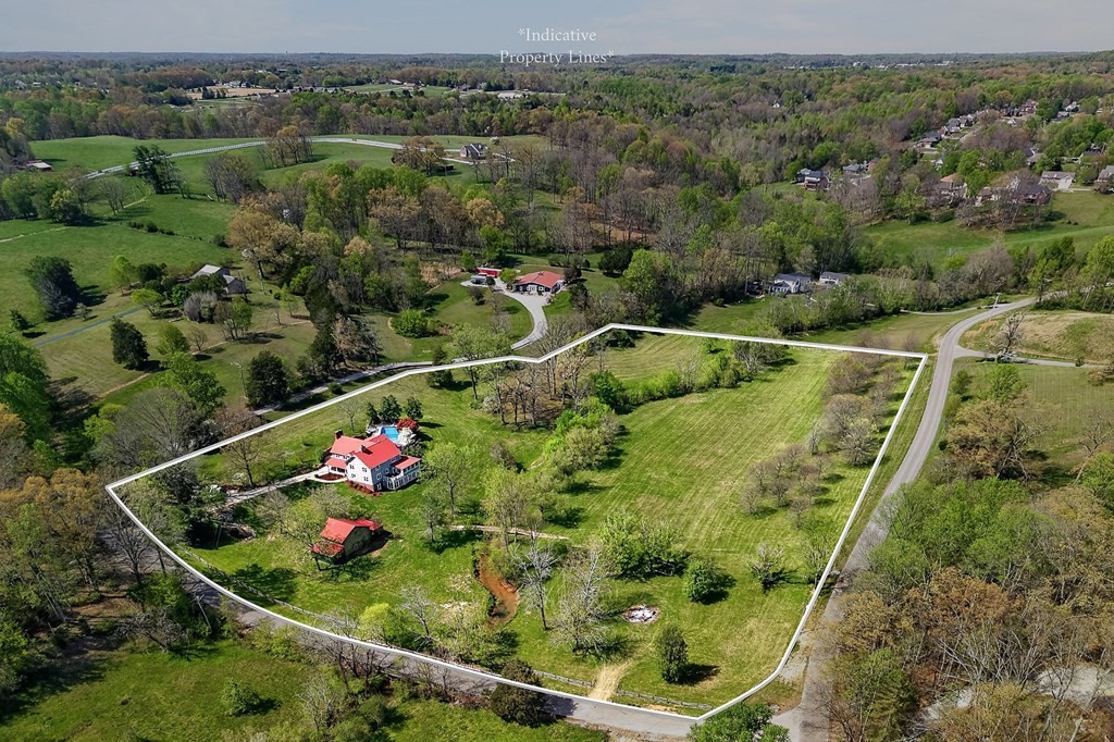 4671 Bunker Hill Road Cookeville, TN 38506 - Photo 87 of 87 an aerial view of swimming pool having outdoor kitchen
