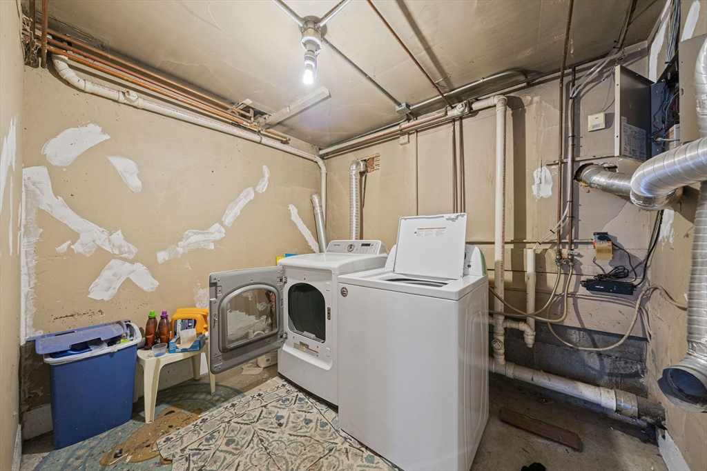 167 Middle Street Braintree, MA 02184 - Photo 20 of 30 a utility room with dryer and washer