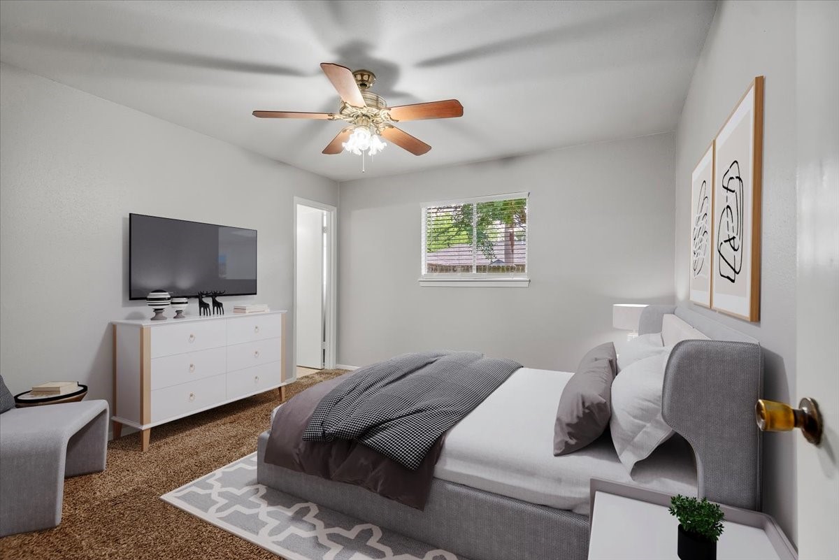 29414 Sedgefield Street Spring, TX 77386 - Photo 14 of 25 Primary bedroom virtually staged a different way showing the versatility of the room