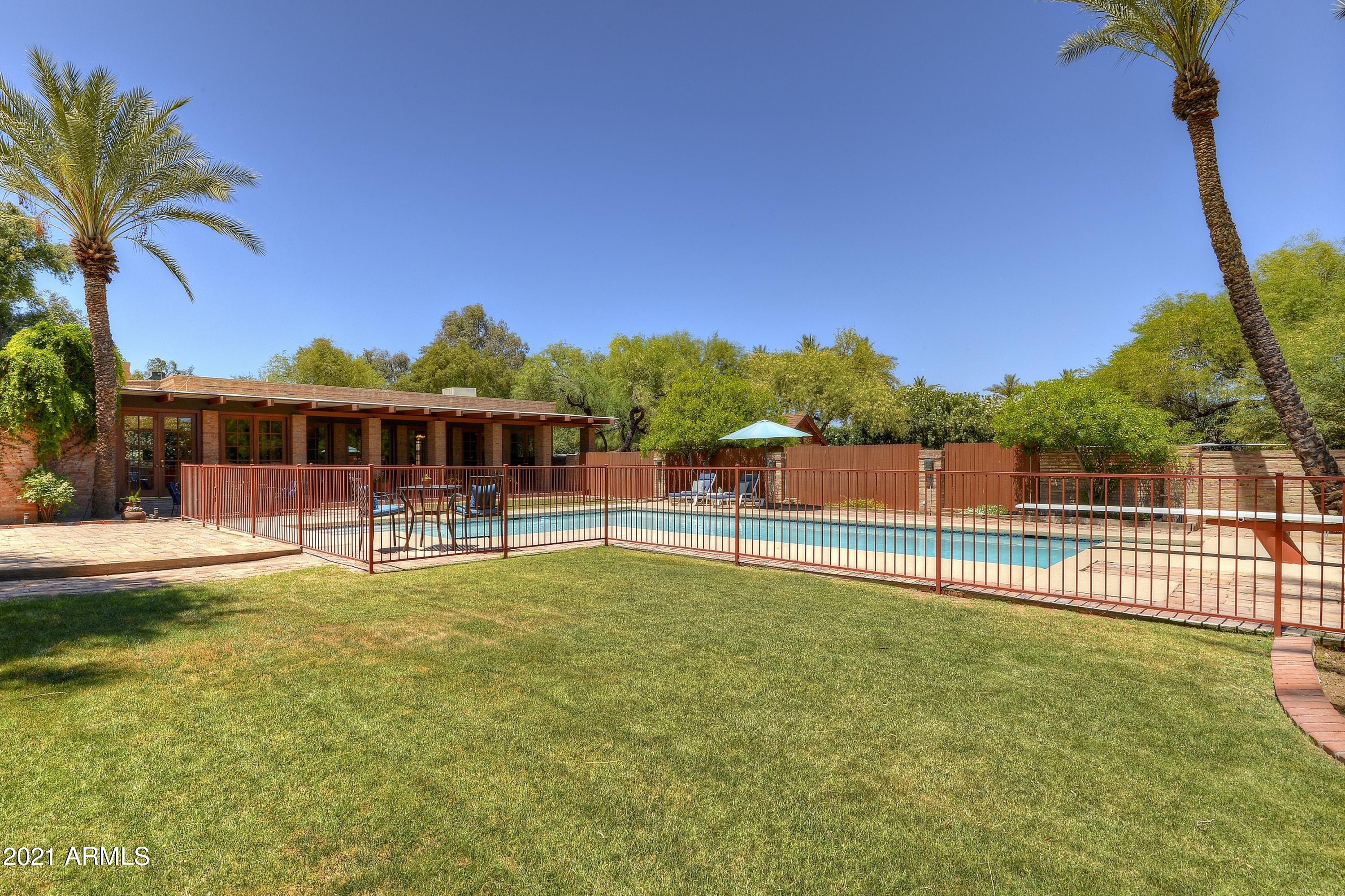 6342 East Maverick Road Paradise Valley, AZ 85253 - Photo 38 of 48 038_Grassy Area Near Pool