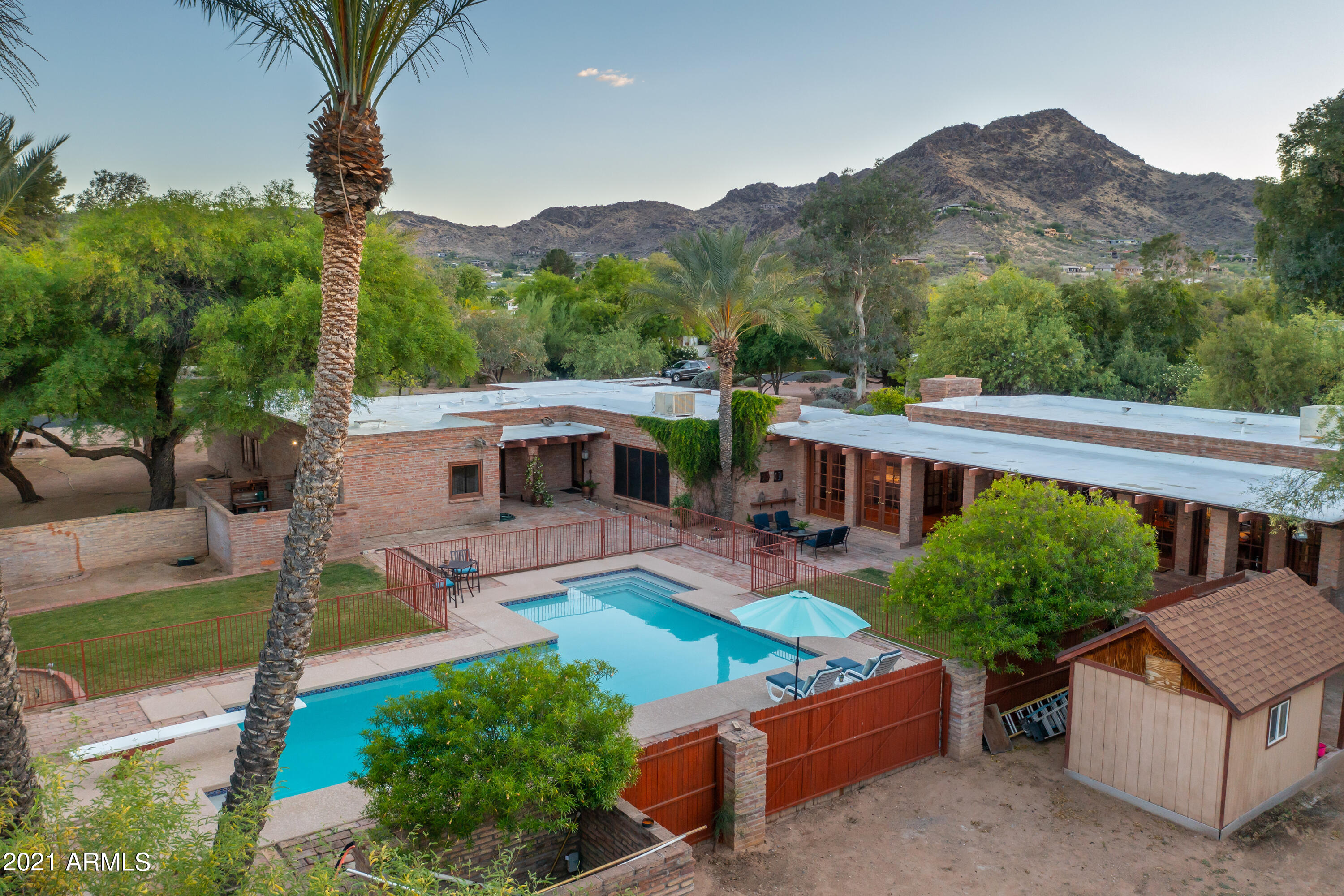 6342 East Maverick Road Paradise Valley, AZ 85253 - Photo 39 of 48 039_Aerial View (1)