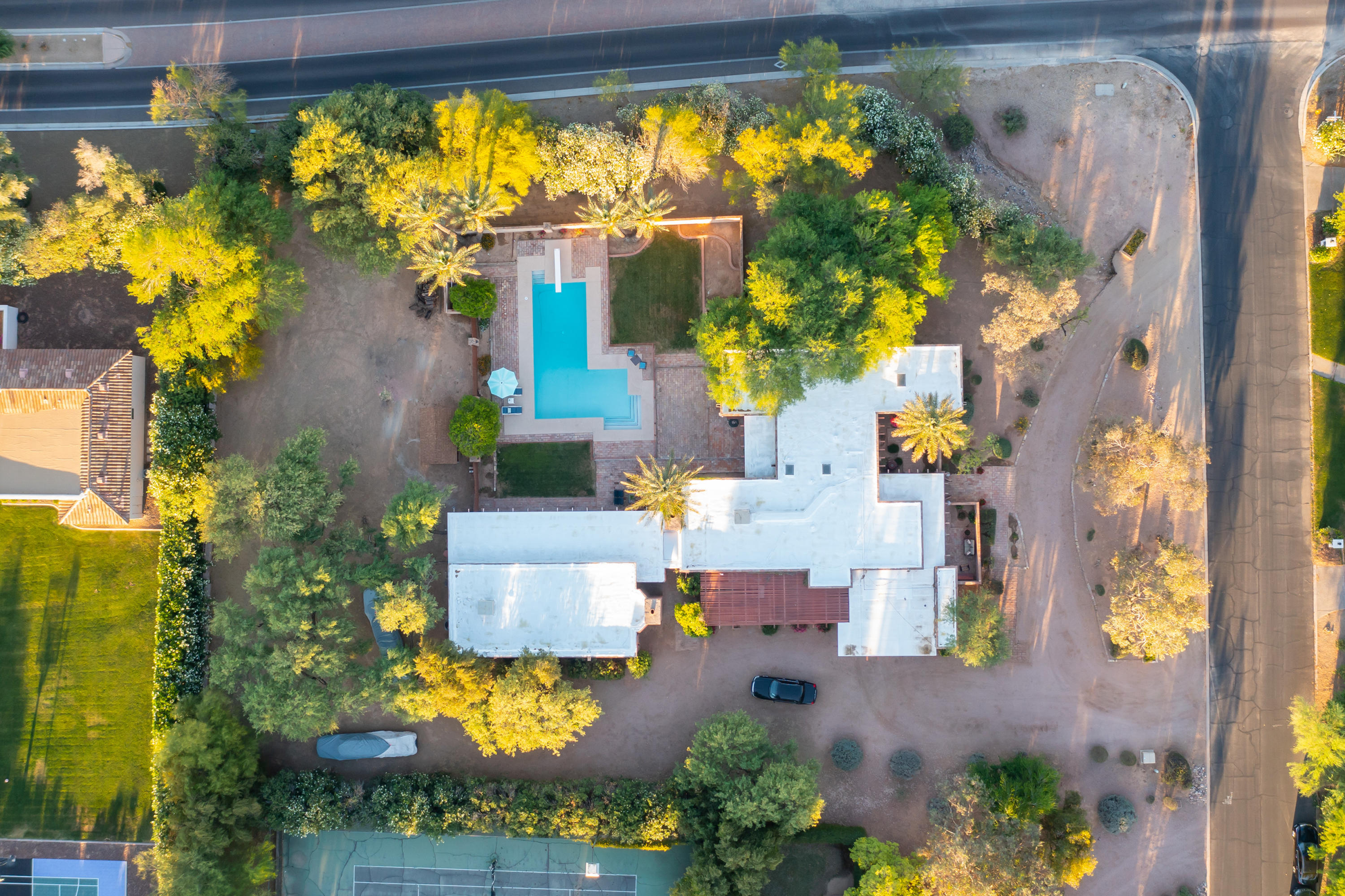 6342 East Maverick Road Paradise Valley, AZ 85253 - Photo 45 of 48 045_Aerial View (7)