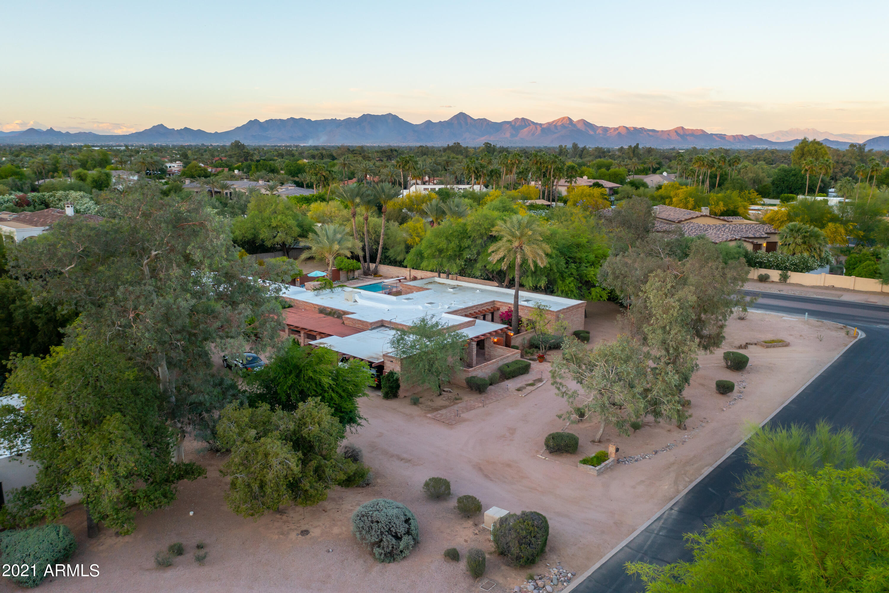 6342 East Maverick Road Paradise Valley, AZ 85253 - Photo 46 of 48 046_Aerial View (8)