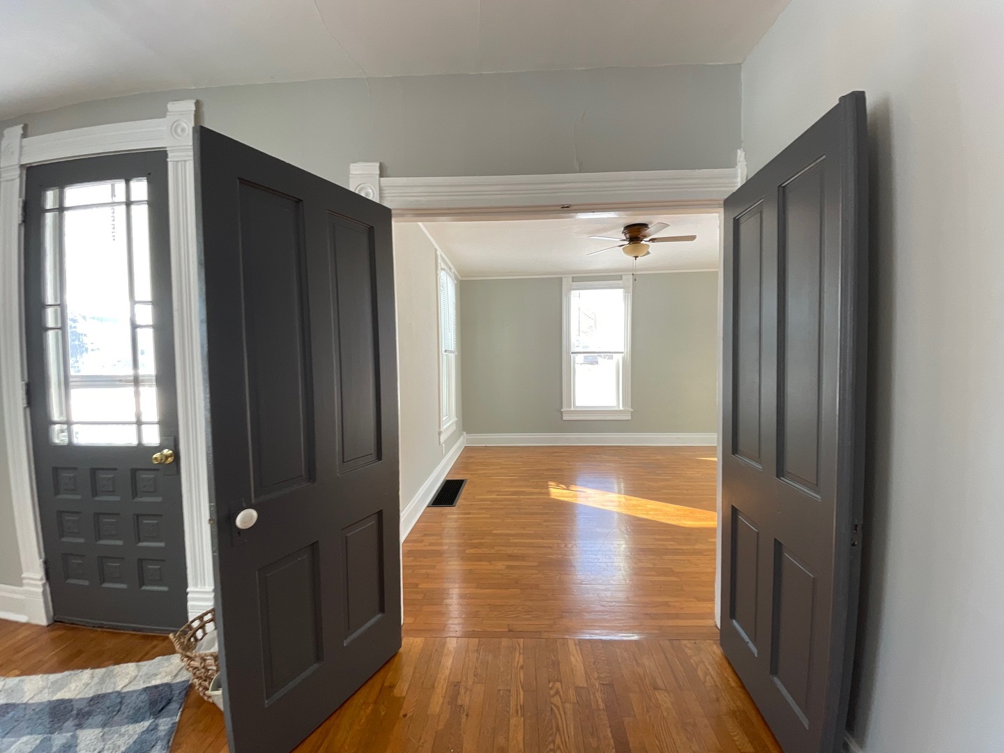 202 Witt Park Road Sidney, IL 61877 - Photo 12 of 49 a view of gallery with wooden floor