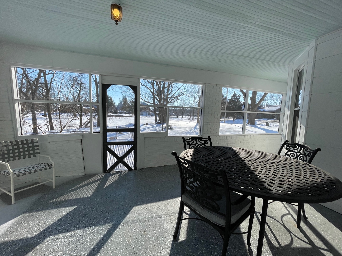 202 Witt Park Road Sidney, IL 61877 - Photo 29 of 49 a view of a dining room with furniture window and outside view