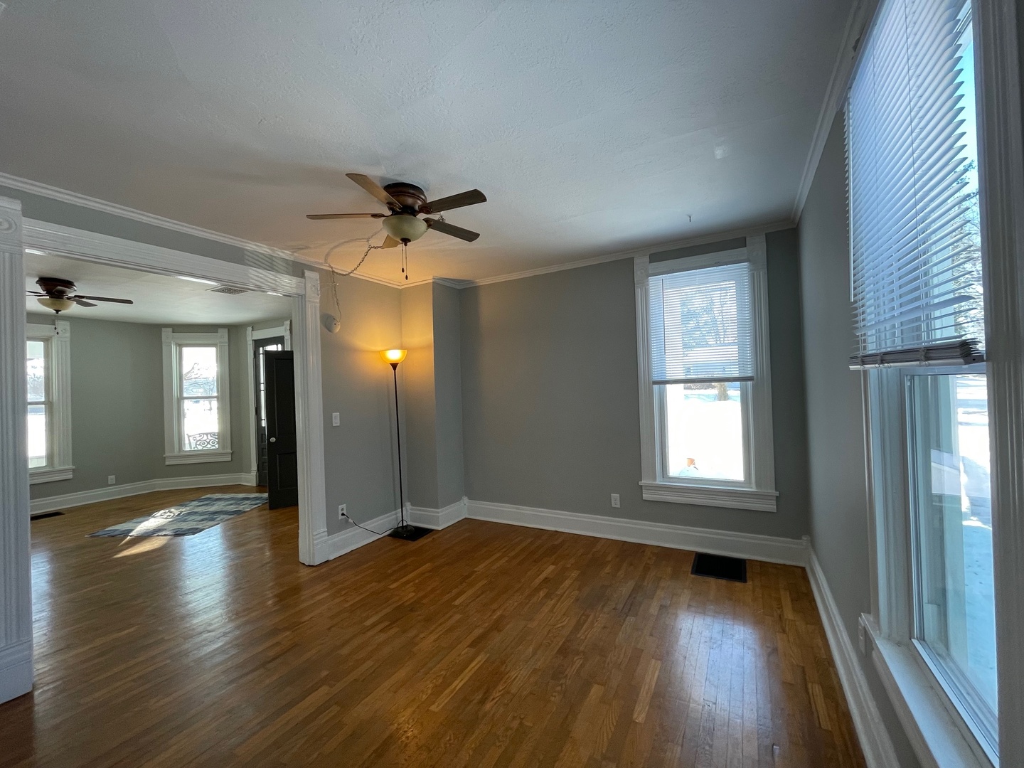 202 Witt Park Road Sidney, IL 61877 - Photo 5 of 49 wooden floor in an empty room with a window