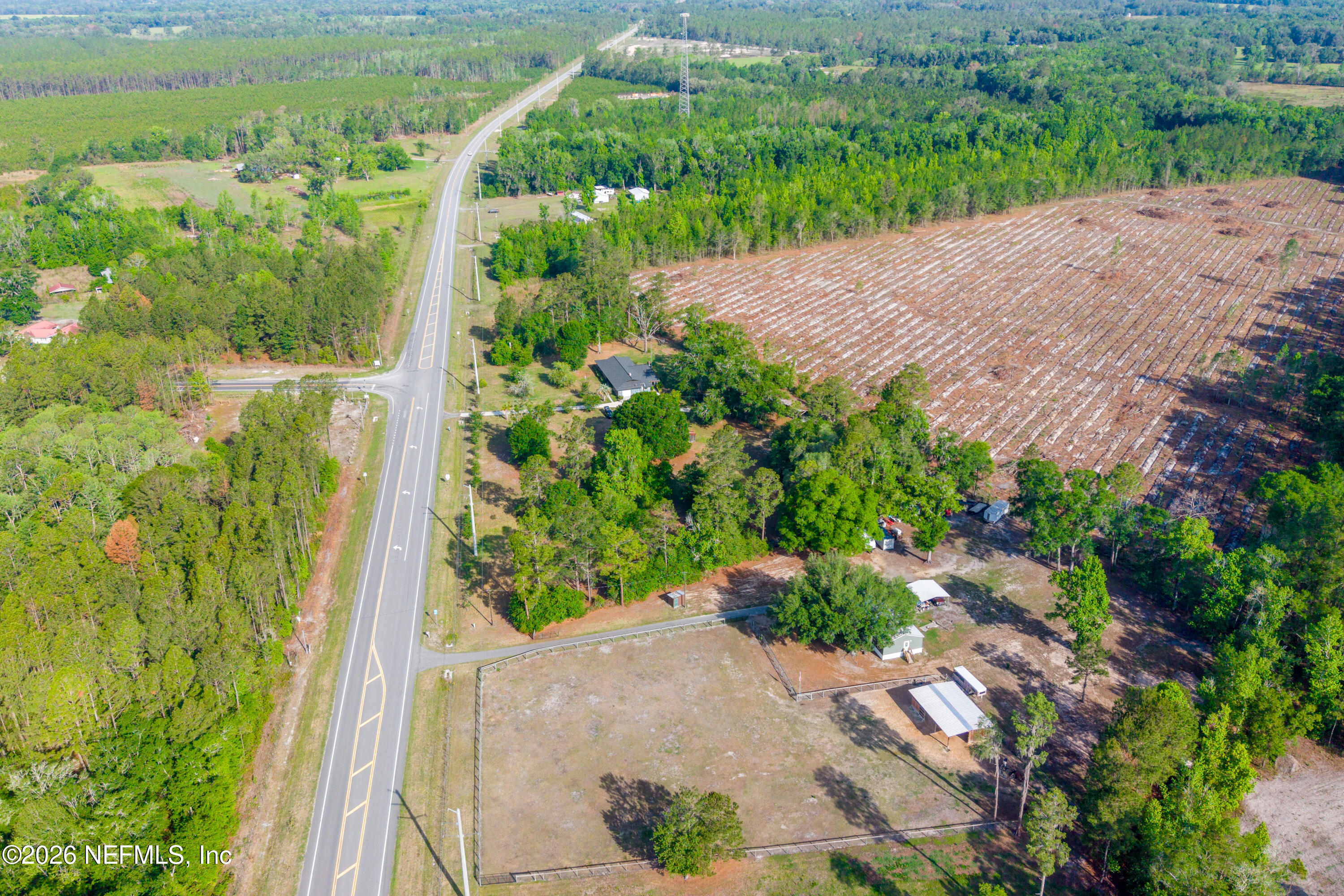 12781 Highway 100 Lake Butler, FL 32054 - Photo 29 of 100 a view of a garden with a pathway
