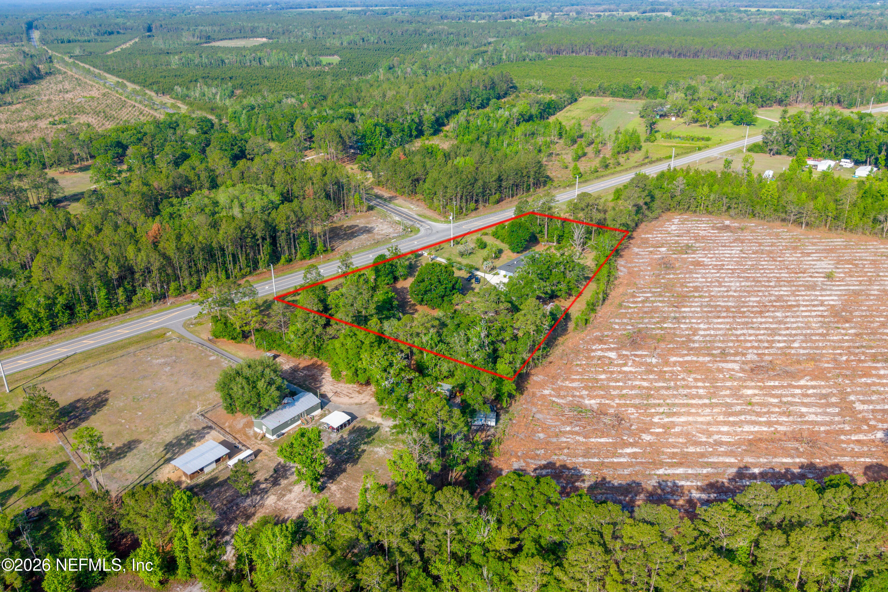 12781 Highway 100 Lake Butler, FL 32054 - Photo 33 of 100 a view of a city with lush green forest