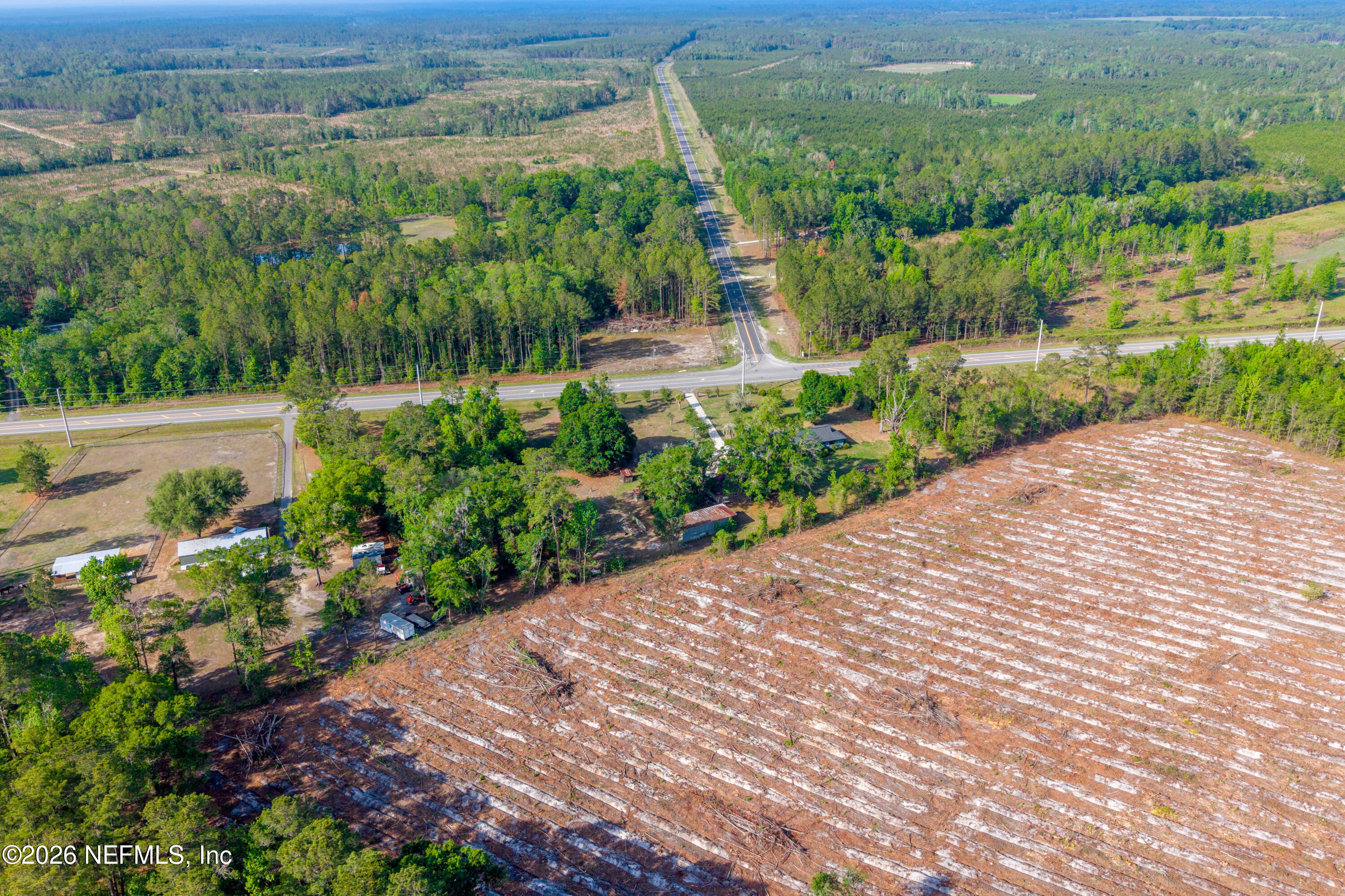 12781 Highway 100 Lake Butler, FL 32054 - Photo 36 of 100 a view of a garden with pathway