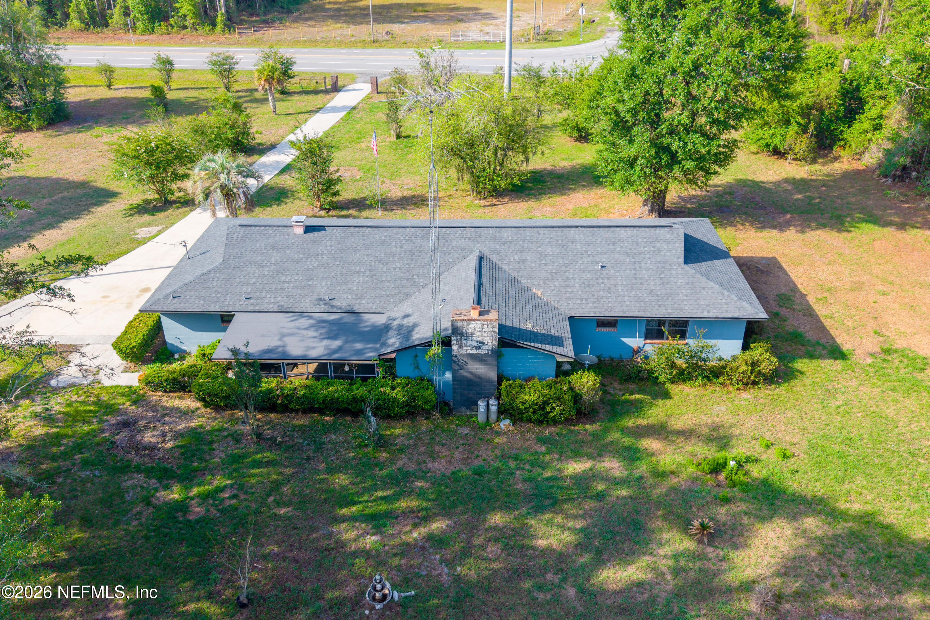 12781 Highway 100 Lake Butler, FL 32054 - Photo 44 of 100 an aerial view of a house