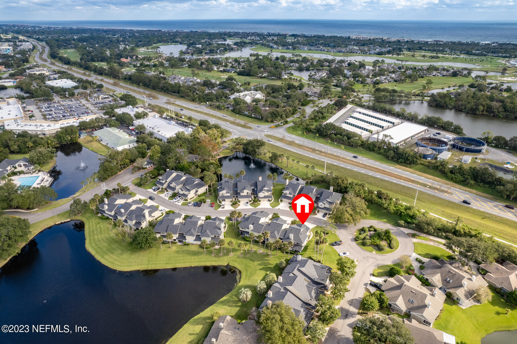 601 Tournament Road Ponte Vedra Beach, FL 32082 - Photo 24 of 31 a view of a city
