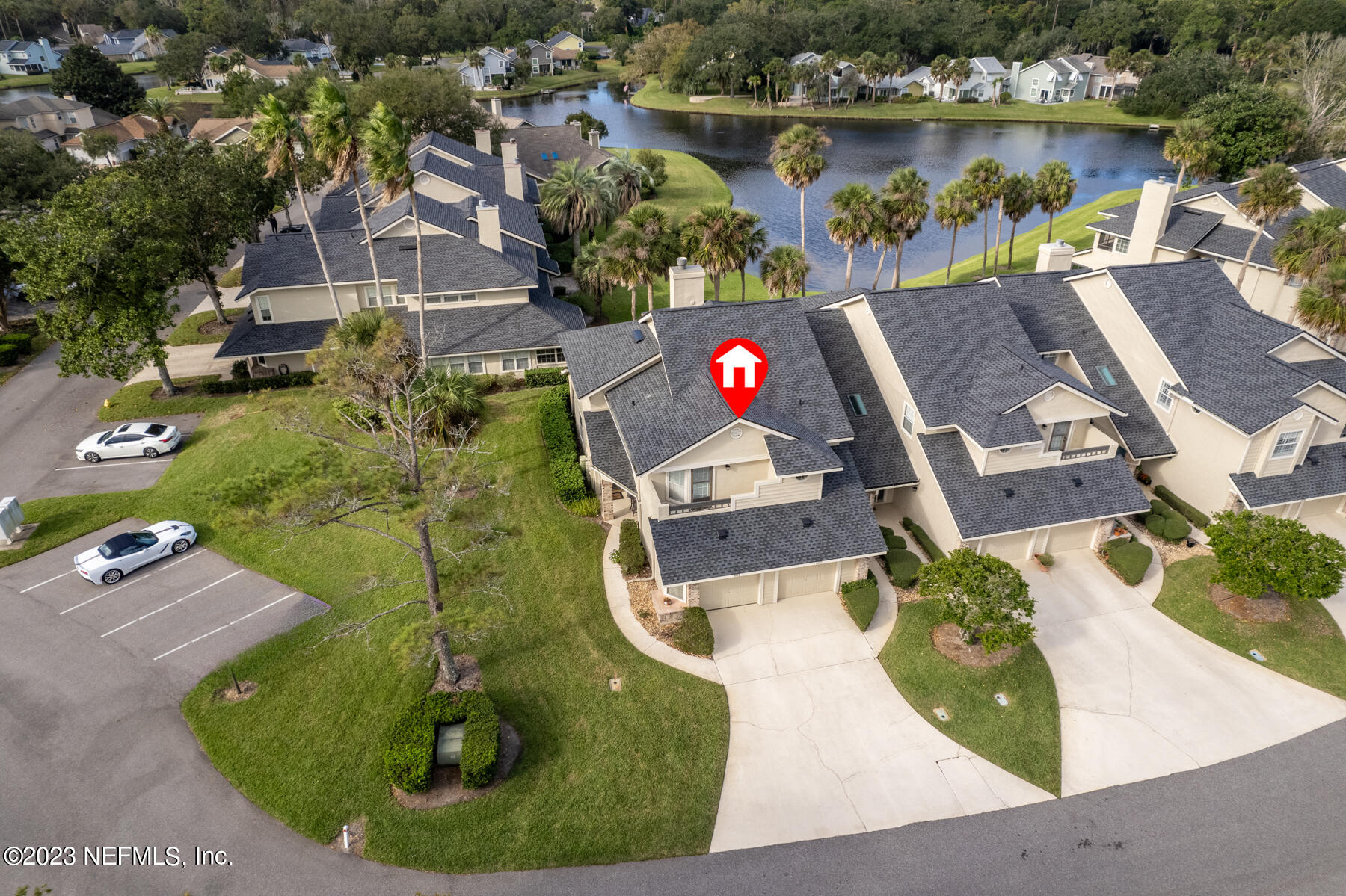 601 Tournament Road Ponte Vedra Beach, FL 32082 - Photo 26 of 31 an aerial view of a house with outdoor space