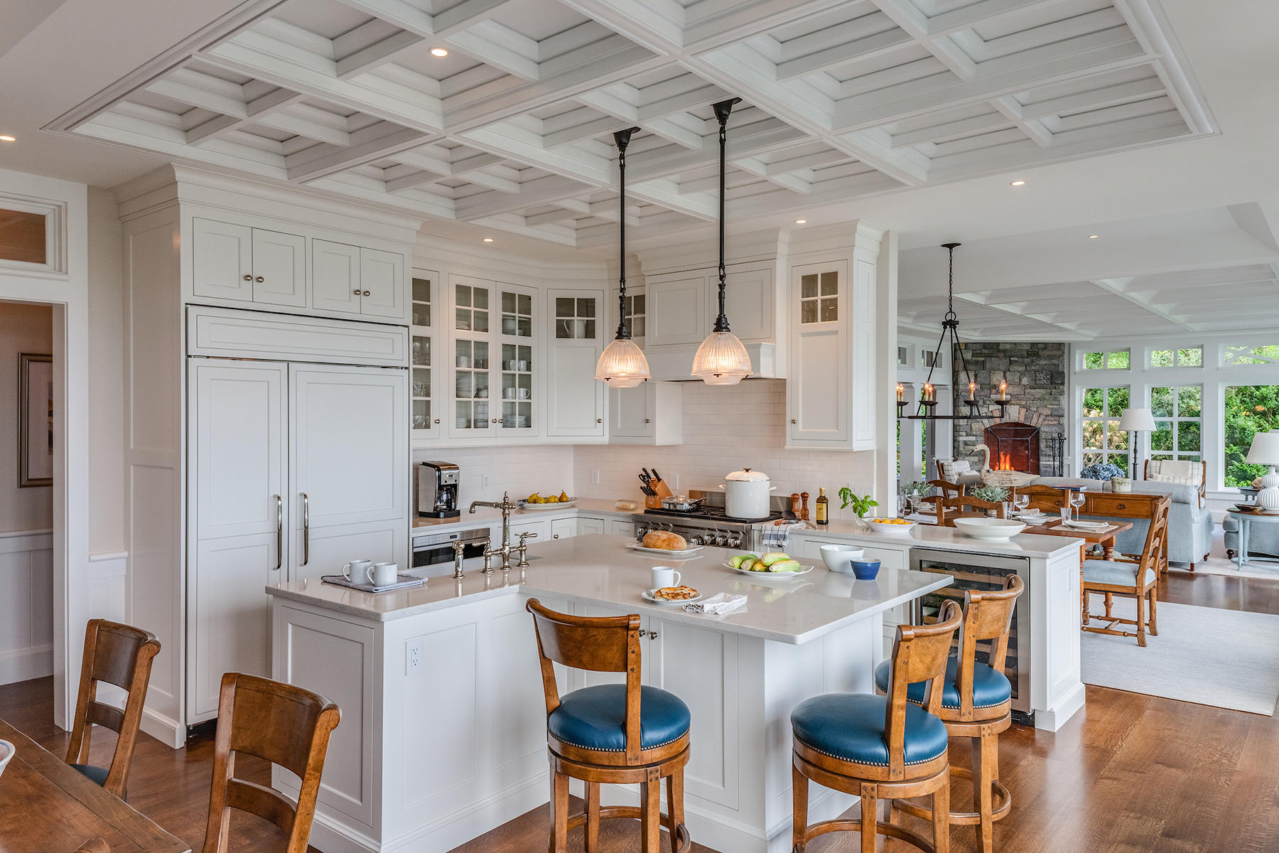 51 Nauset Road Orleans, MA 02653 - Photo 9 of 33 a kitchen with a stove a table and chairs