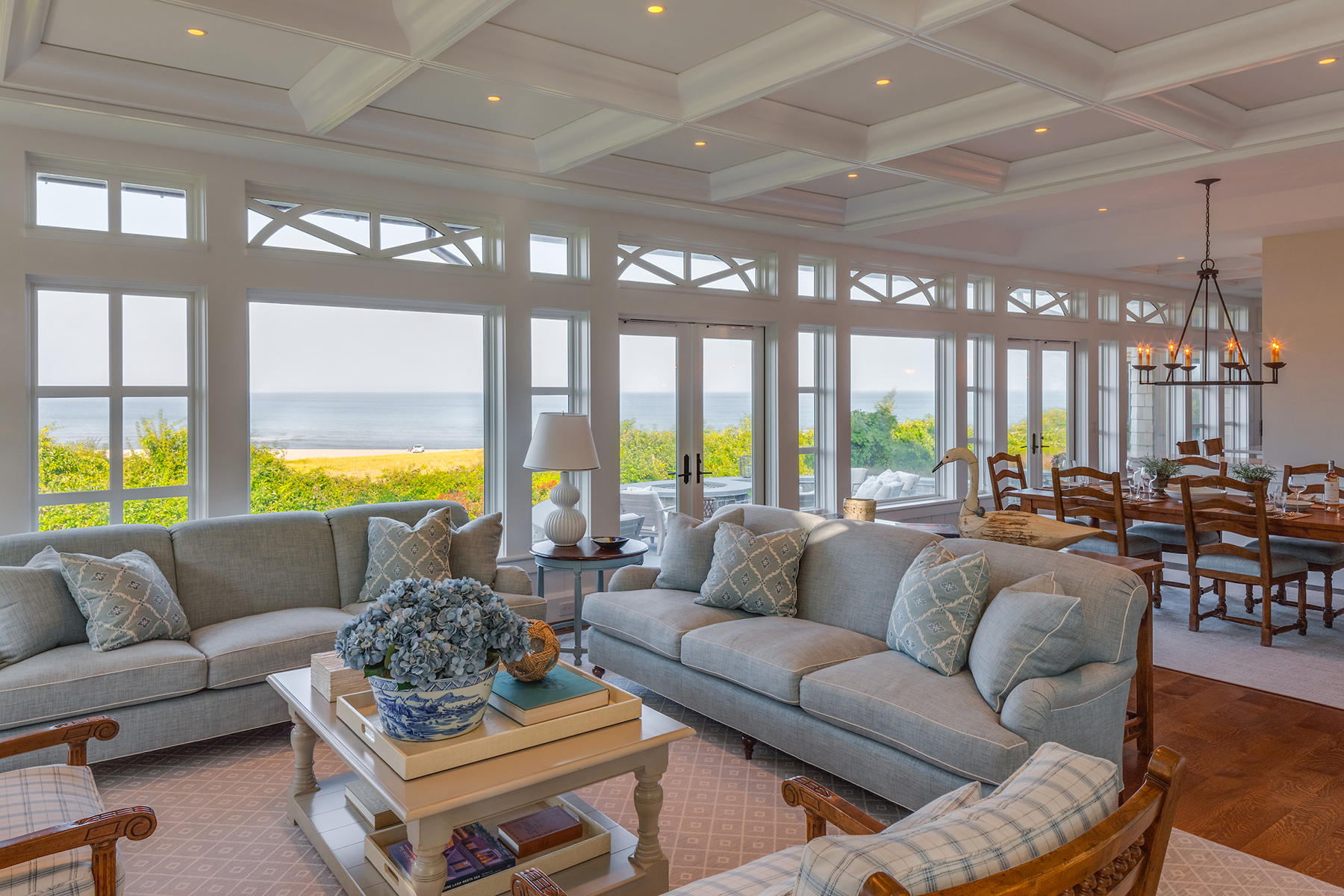 51 Nauset Road Orleans, MA 02653 - Photo 32 of 33 a living room with furniture and a large window
