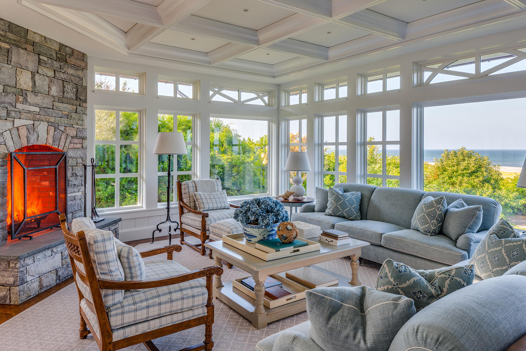 51 Nauset Road Orleans, MA 02653 - Photo 6 of 33 a living room with furniture and a large window
