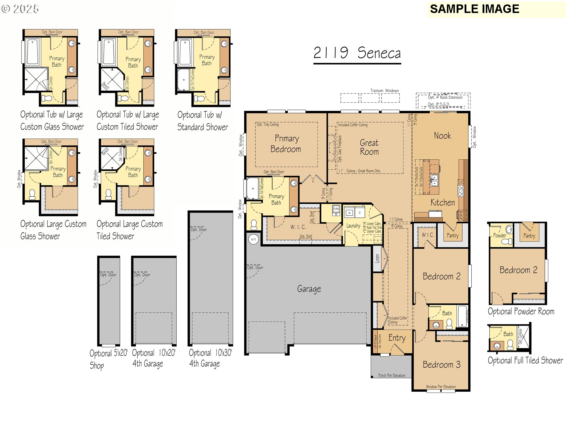 16906 Northeast 281st Circle Battle Ground, WA 98604 - Photo 2 of 3 a picture of a wall with a large window and white walls