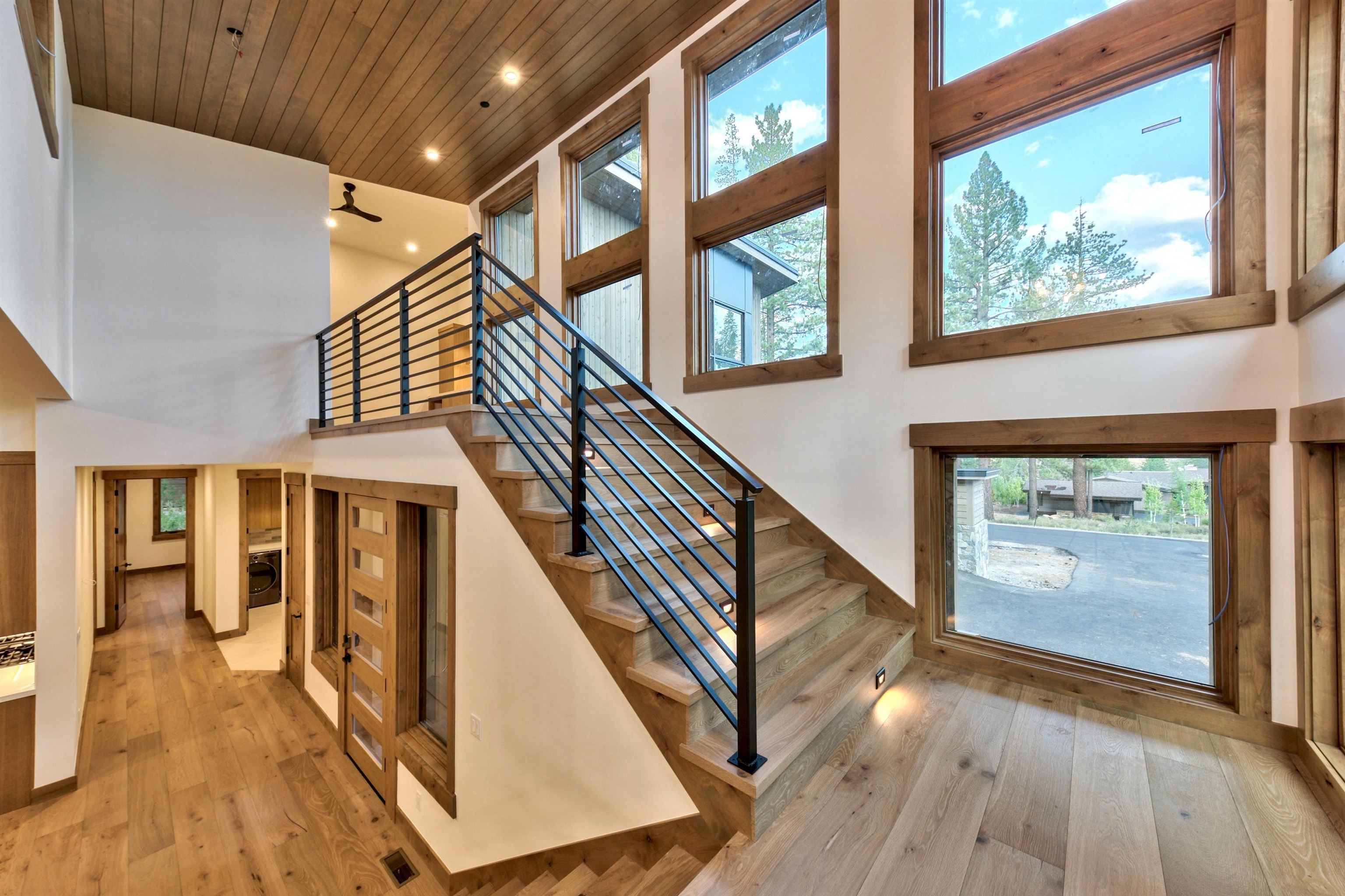 11620 Ghirard Road Truckee, CA 96161 - Photo 11 of 21 a view of an entryway with wooden floor and door
