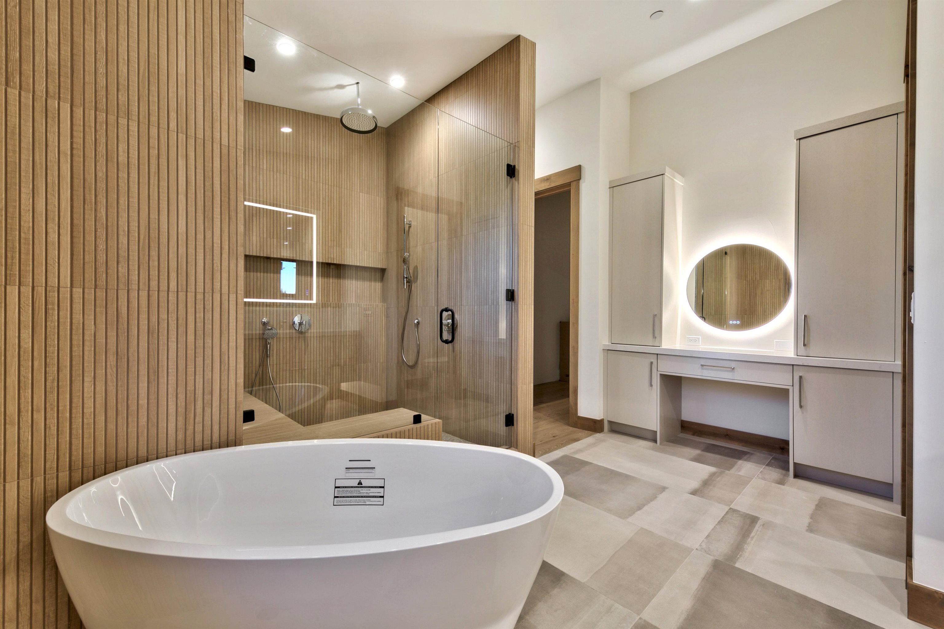 11620 Ghirard Road Truckee, CA 96161 - Photo 13 of 21 a bathroom with a bathtub and a shower